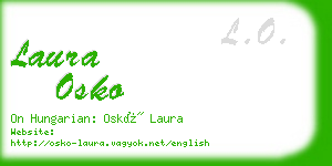 laura osko business card